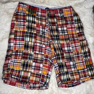 U.S. polo association mens plaid short size 33